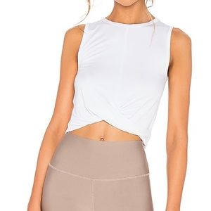 Alo Twist Cover Tank in Sand